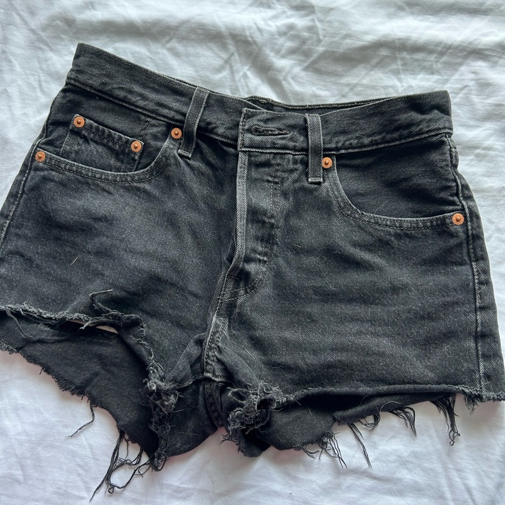 Black Levi Shorts
